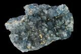 Blue Fluorite Crystal Cluster - China #142615-2